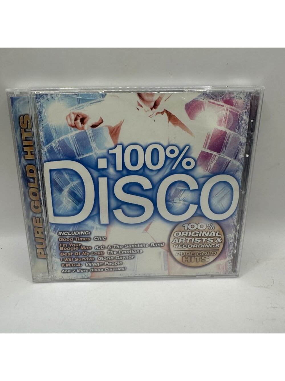 100% Disco Greatest Hits CD Original Artists 2001 Universal Music Pure Gold Hits